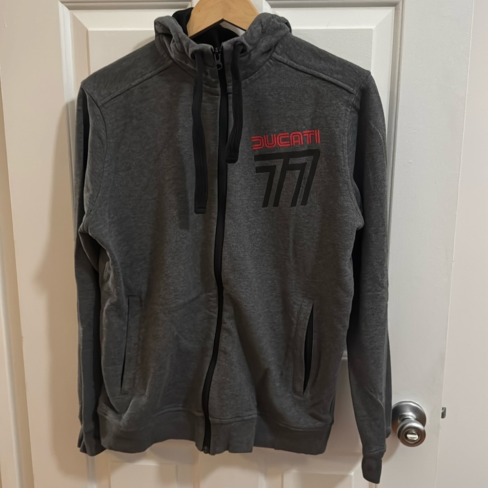 Authentic Ducati full zip hoodie